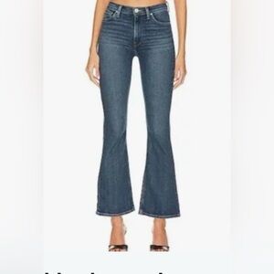 Hudson Barbara Scenic Women’s 34/16 High Rise Crop Boot Cut Distressed Jeans NWT